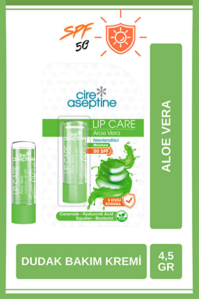 CIRE ASEPTINE CİRE ASEPTİNEALOE VERA SPF 20 DUDAK BAKIM KREMİ 4.5 G
