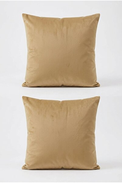 KIRLENT TEKSTİL Babyface Velvet Decorative Throw Pillow Cover Stain Resistant...