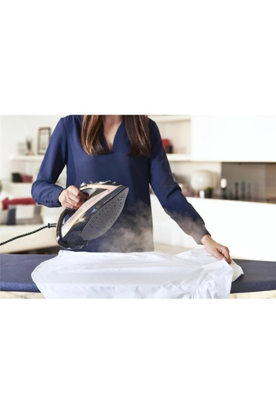 TEFAL Ultimate Pure Kireç Avcısı Buharlı Ütü 3200 W Yüksek Güç 260 Gr Şok Buh...