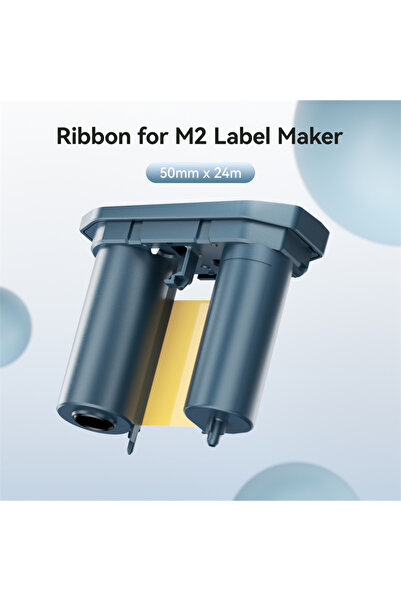 Choice4 Golden Ribbon Special Carbon Ribbon for Niimbot M2 Label Printer Labe...