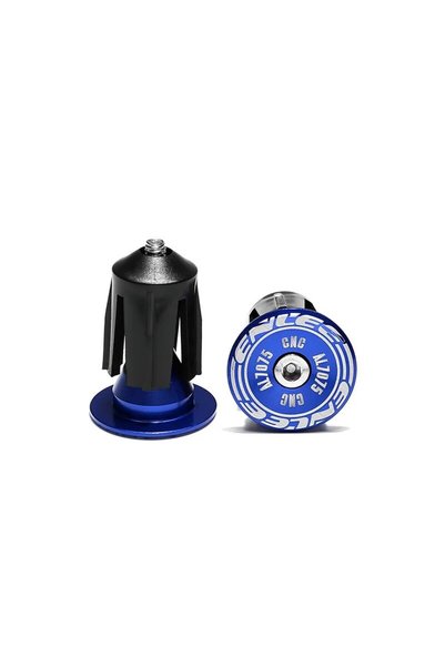 Choice PengZhang blue ENLEE 1 Pair Bike Grip Handle Bar End Cap Aluminium All...