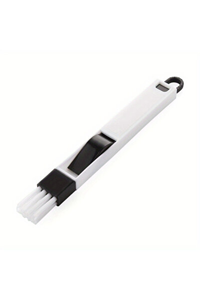 Choice black Multi-purpose Door Window Groove Cleaning Brush With Dustpan For...