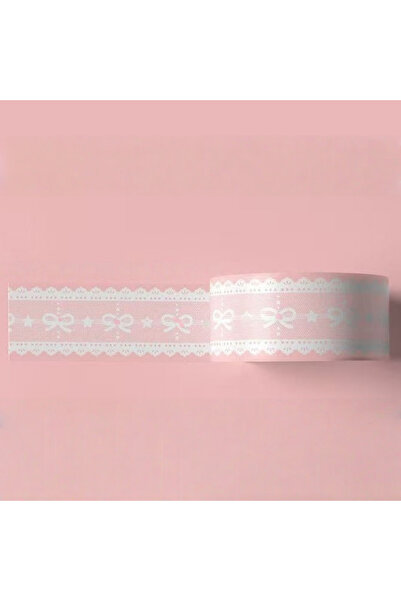 Choice 1Roll Lace Tape 100M/Roll Bow Lace Transparent Tape，insFeng Festival G...