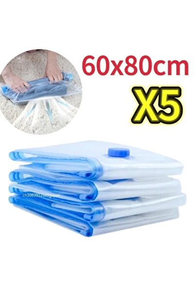 Choice 60x80cm-5pcs NEW 3/5PCS Vacuum Storage Bags for Clothes,Bedding,Space ...