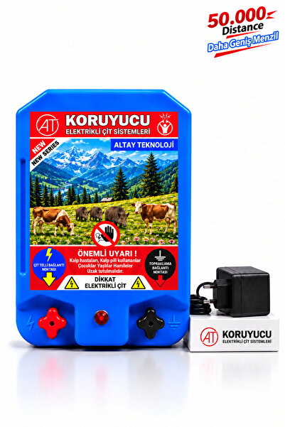 KORUYUCU ÇİT Koruyucu Elektrikli Çit Cihazı Sensörlü (DOMUZ AYI KOVUCU)