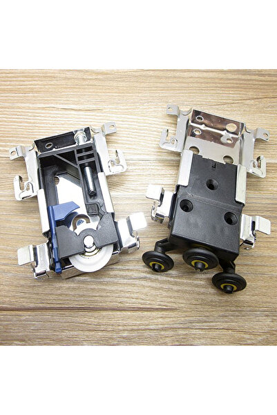 Choice lower and top Old Wardrobe Sliding Door Pulley Wheel Runner Closet War...