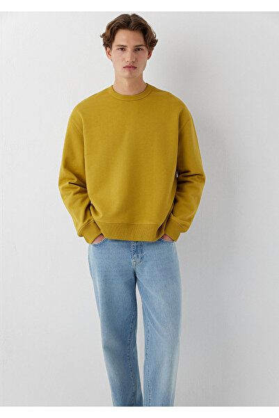 Mavi Sarı Basic Sweatshirt 0S20165-70274