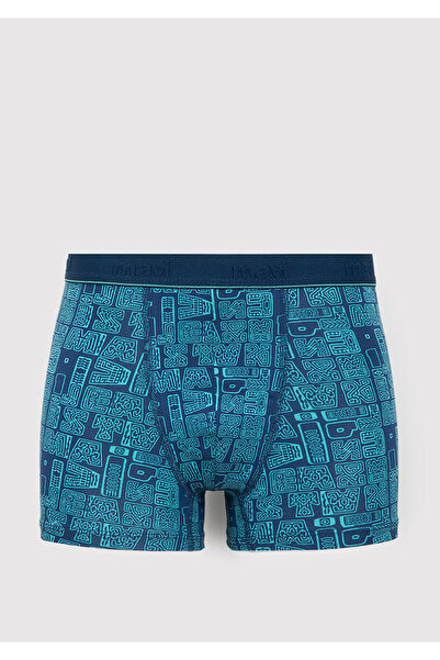 Mavi Baskılı Boxer 0912479-89110