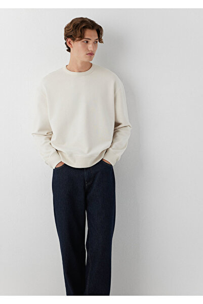 Mavi Bej Basic Sweatshirt 0S20165-70134