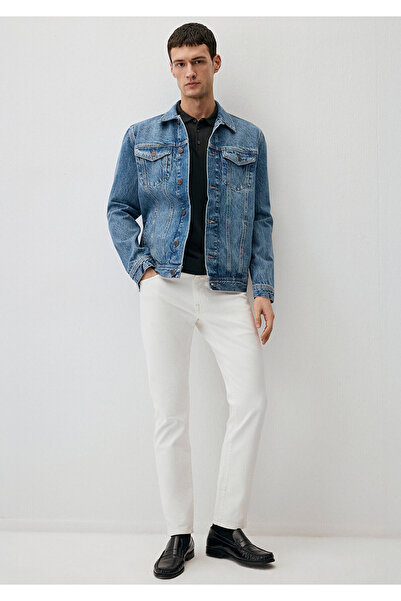 Mavi M0035190581 Marcus Edition Beyaz Jean Pantolon Erkek Kot Pantolon BEYAZ