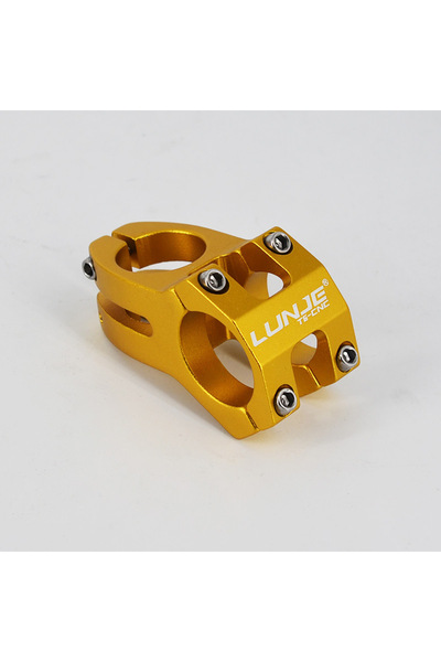 Choice Gold LUNJE MTB Stem 31.8x45mm High-strength Short Handlebar Stem Alumi...