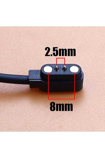 Choice 2Pin-2.5mm-8mm YanXi 2Pin 4Pin Smartwatch Dock Charger Adapter USB Mag...