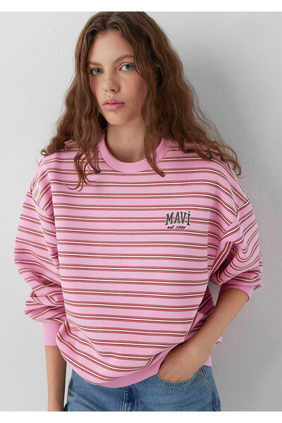 Mavi Pembe Sweatshirt 1S20092-91734