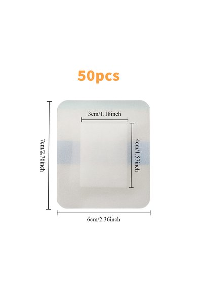 Choice 50pcs 20/50 Waterproof Patches, Soft PU Material, Easy to Replace, Ess...
