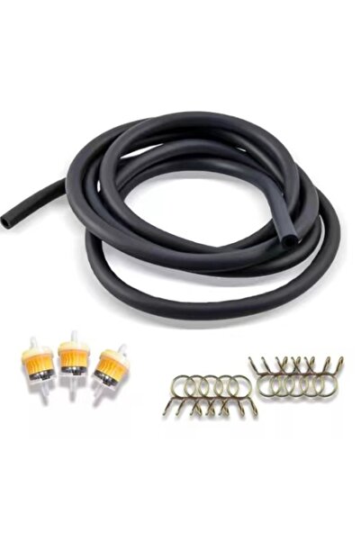 Choice1 A-1-10-3 1M Black Fuel Line Hose NBR 5mm ID 8mm OD Diesel Petrol Wate...