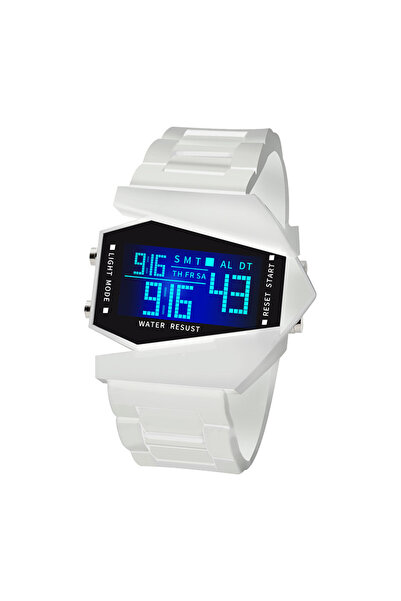 Choice White New Creative Digital Watches for Kids Luminous Wateproof Silicon...