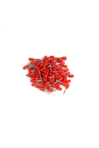 Choice27 E1008 Red 1000PCS/Pack E7508/E1008/E1508/E2508 Insulated Ferrules Ca...