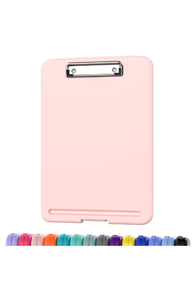 Choice6 Pink Clipboard with Storage (Multiple Colors Available) with Low Prof...