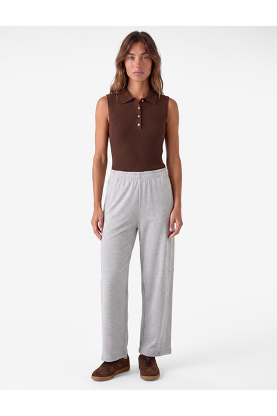 Koton Sewn Detailed Barrel Fit Sweatpants with Side Pockets