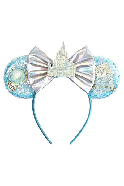 Choice6 TDMQ243-13 Cinderella Cartoon Mouse Ear Headband Sequin Bows Girl Adu...