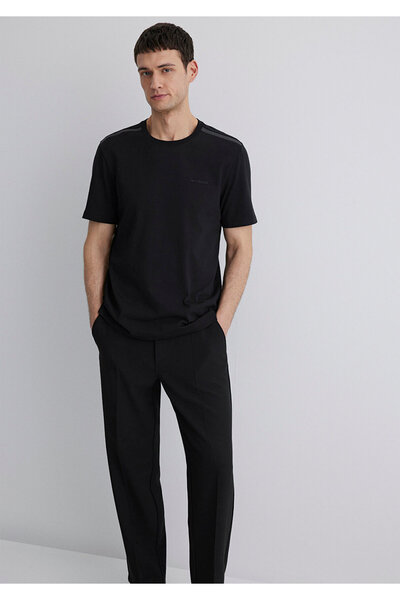 Mavi Black Black T-Shirt Regular Fit 0612689-900