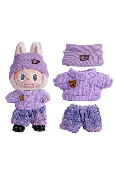 Choice not include dolls NW591-YS-16 6.7inch Labubu Clothing Accessories Set ...