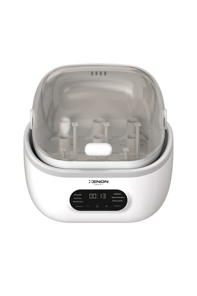 Xenon Smart Biberon Sterilizatörü | Buharlı, Kurutucu, Mama Isıtıcı, Mobil Ko...
