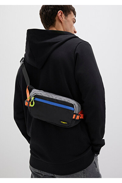 Mavi 100% Textile Multicolored Waist Bag092692-900 Black Type 4 Casual/Daily ...