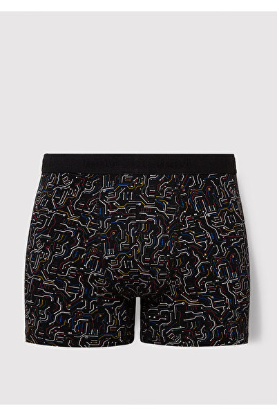 Mavi Printed Black Boxer 0910451-900