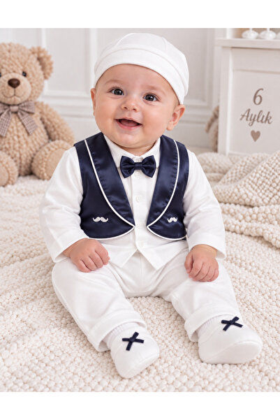 Harry&Millie Baby Boy Tuxedo Vest Suit Mevlüt Set Baby Gift Circumcision