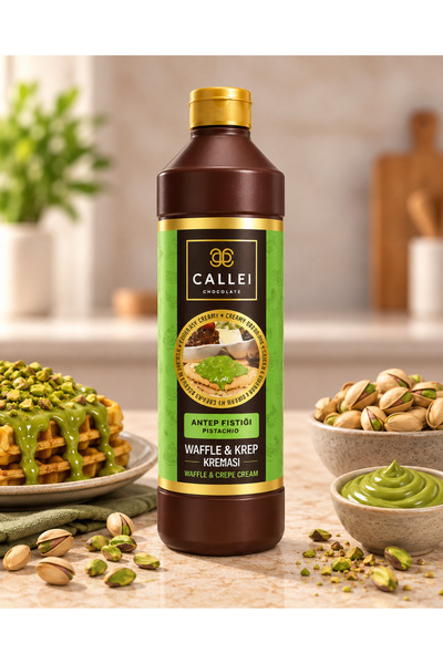 Callei Chocolate WAFFLE & KREP & PANKEK ANTEP FISTIK SOS 1000 GR
