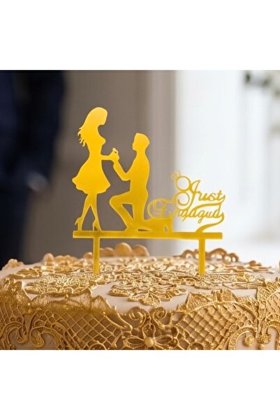 Gift Design Topper pentru tort de cerere în căsătorie