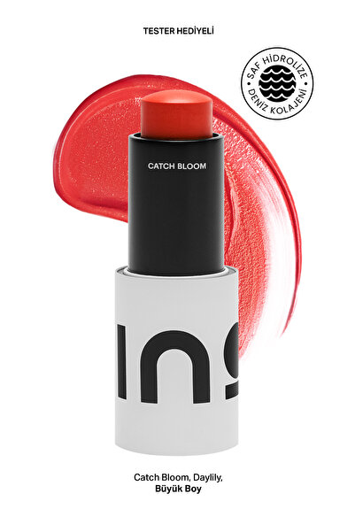 INO Cosmetic Daylily Stick Ruj & Allık 8,77Gr SPF30 (Saf Kolajen)