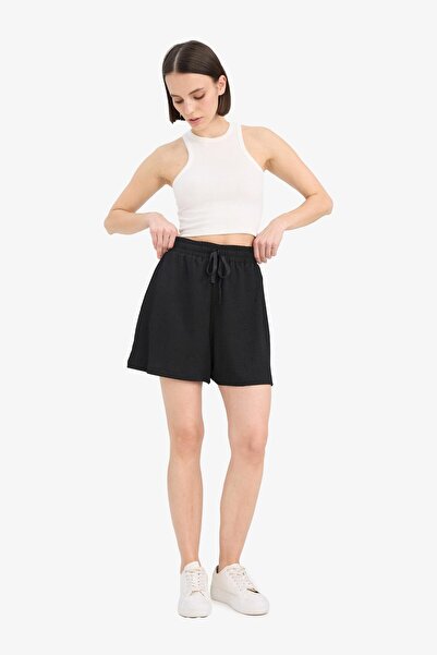 DeFacto Loose Fit Wrinkled Shorts A6223Ax23Sm