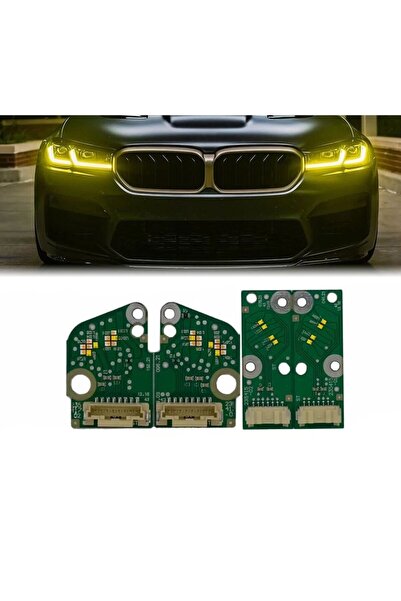 autogp Bmw g30 lci angel led modülü sarı 2020 / 2024 drl led