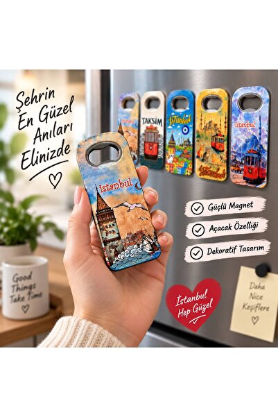 AYSTAR magnetli şişe açacağı