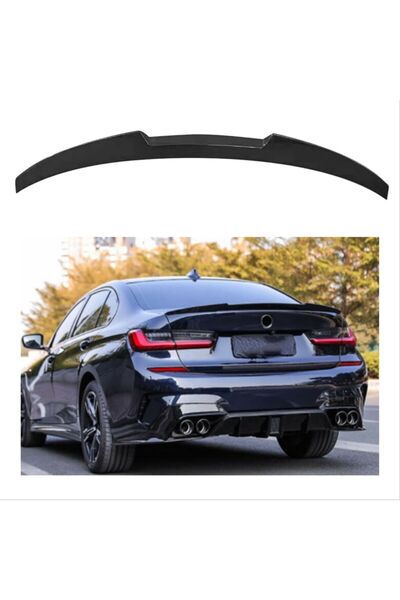 autogp Bmw g20 m4 bagaj üstü spoiler pianoblack 2019+