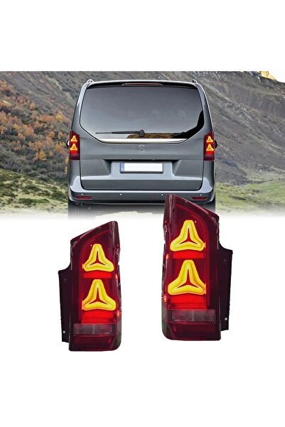 autogp Mercedes vito stop lambası ledli yıldız dizayn w447 2016 / 2024