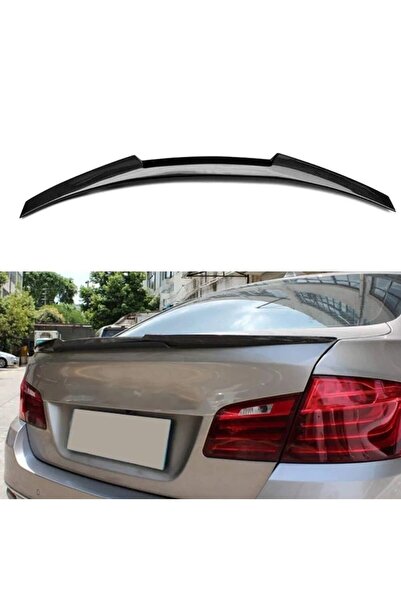 autogp Bmw F10 bagaj üstü spoiler siyah boyalı yarasa model 2009 / 2016