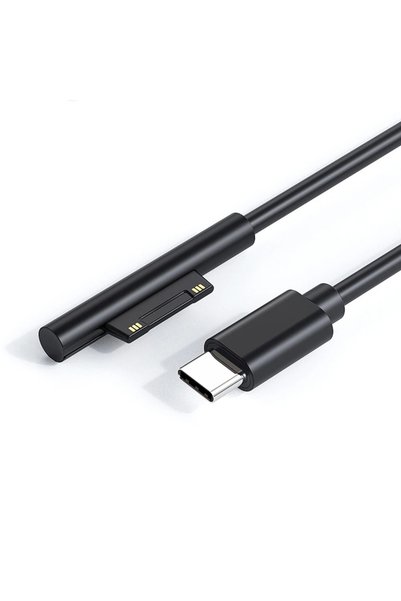 Choice مزود طاقة USB Type-C سريع الشحن من مادة PVC بطول 150 سم لجهاز Microsof...