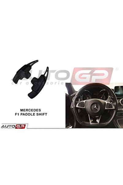 autogp Mercedes Gla Glc Gle Steering Wheel F1 Gear Shift Paddle Shift Black