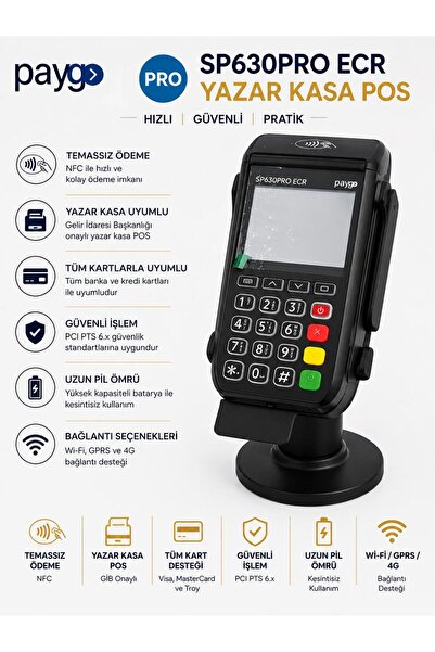 paygo Sp630 pro Yazarkasa Pos