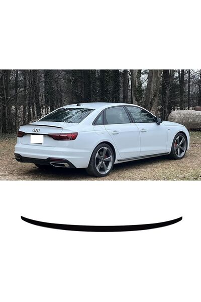 OEM AUTOGP Audi a4 b9 bagaj üstü spoiler pianoblack boyalı 2016 / 2024