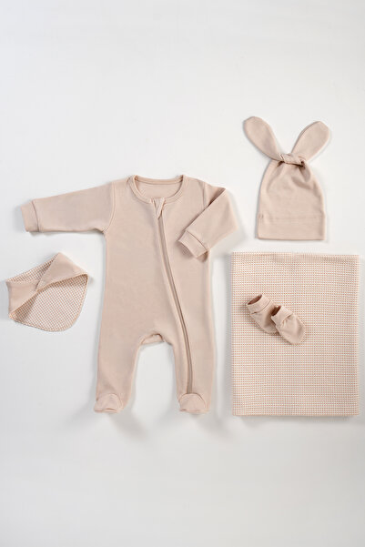 tinylamb Baker Bebek Seti - 5 Parça (Krem)
