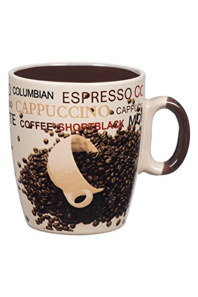 OEM Cana Mini Ceramica cu Model Boabe de Cafea 230ml - Bucatarie