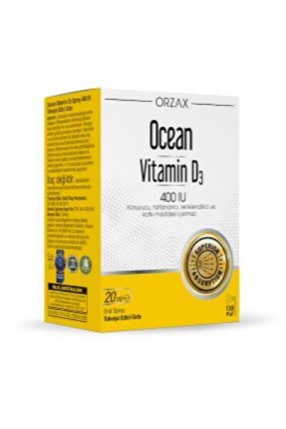 Ocean D3 400 Iu Sprey 20 Ml