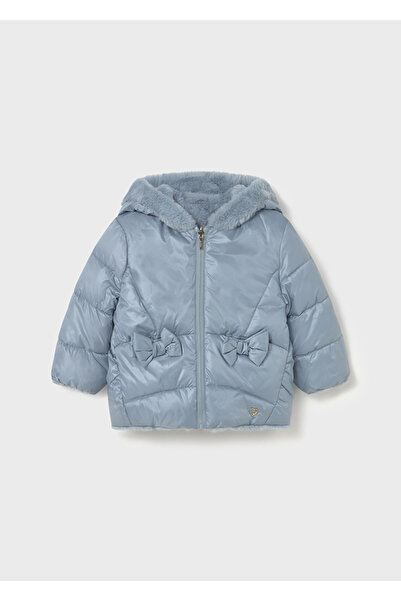 MAYORAL Baby Girl Double-Sided Coat 18-4 Years Blue