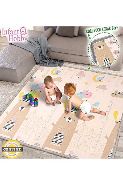İnfant Hobby Numbers Premium Çift Taraflı Katlanabilir Oyun Matı (ÖZEL TAŞIMA...