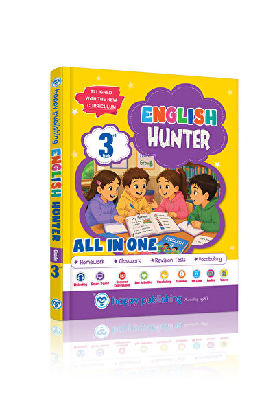 Mutlu Yayıncılık 3. Sınıf English Hunter / Kolektif / / 9786258194067 Yeni Mü...