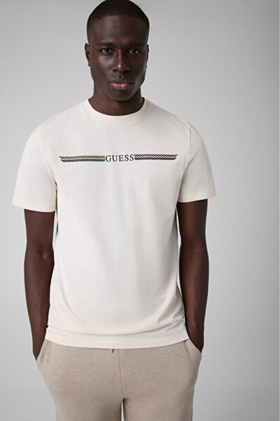 Guess Ugho Erkek Aktif Regular Fit T-Shirt